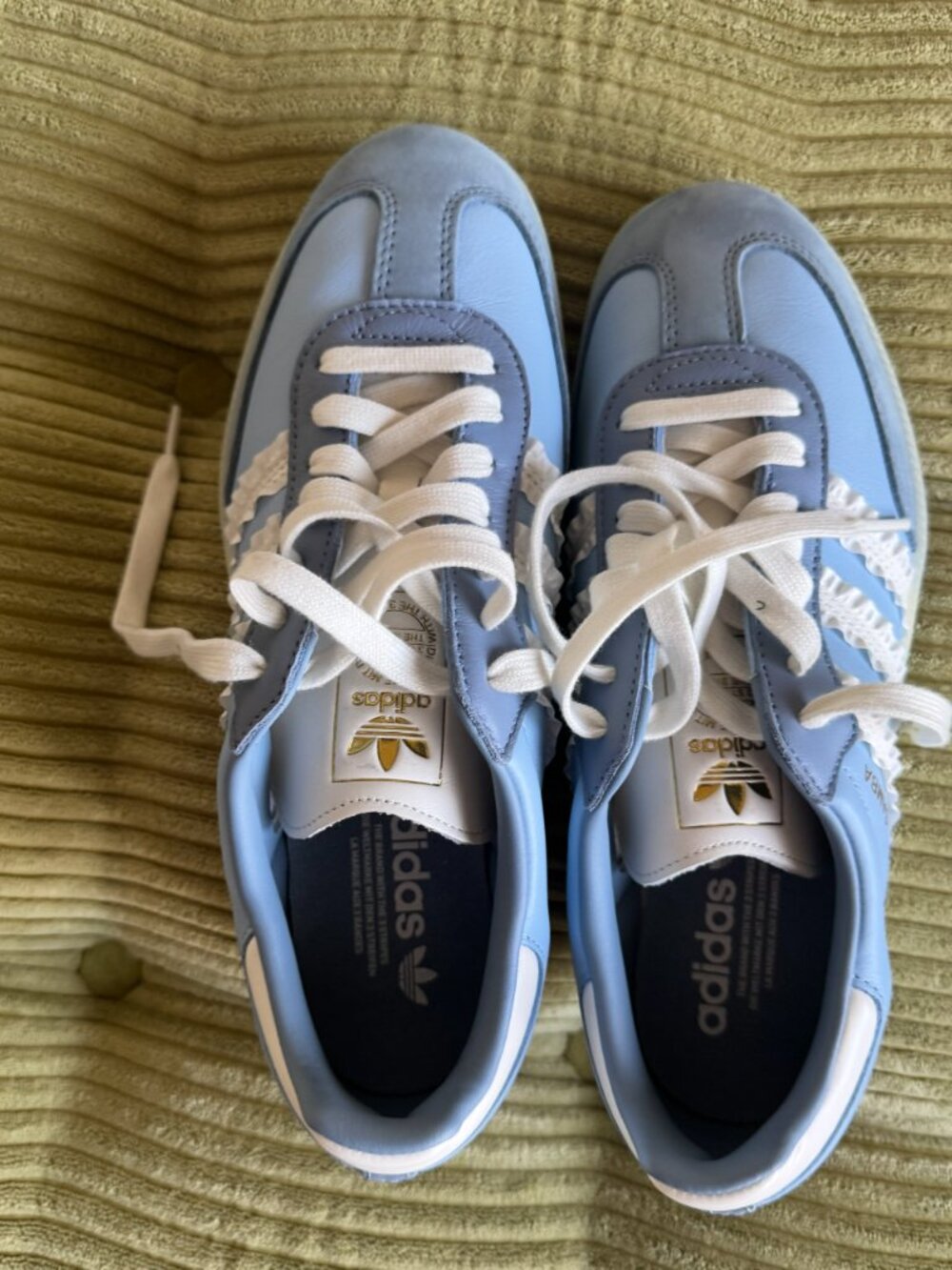 Samba OG W Light Blue size 10 - Picture 2 of 4